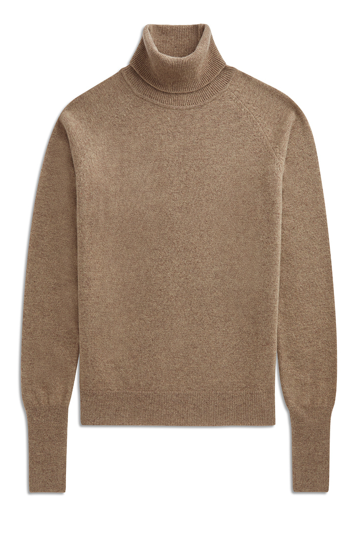 Soft Mohair knit pullover - Beige